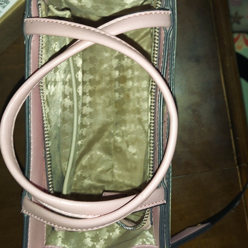 Karl Lagerfeld Crossbody Pastel Checkered Maybelle Bag - Picture 8 of 12